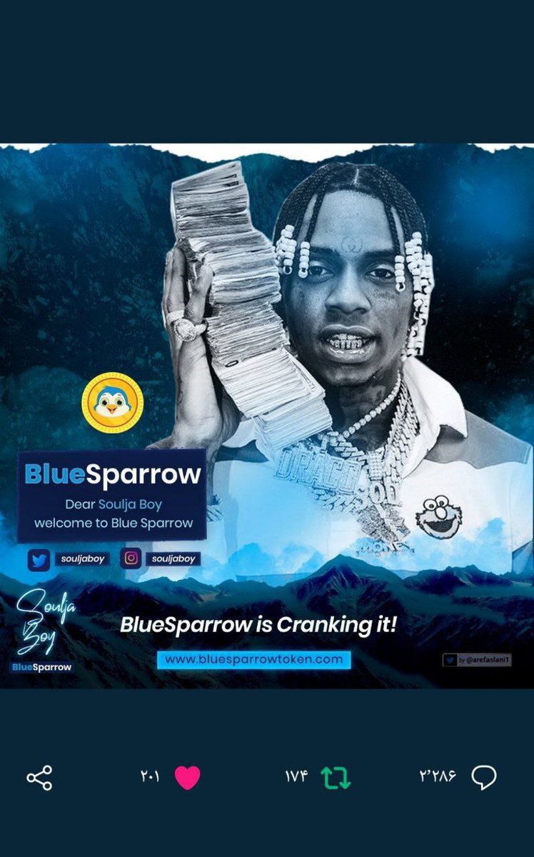 Mehran20264161's tweet photo. @BluesparrowC @souljaboy @NFTScratchOff @BlueSparrowETH Breaking News
New Centralized Exchange, Blue…CEX
Huge benefits to our BlueSparrow holders past, present and future
Buying/selling BlueSparrow with no gas fees
listing the first 10 professional, legit tokens for free
#ETH
#BlueSparrow
#BlueSparrowCommunity
@BlueSparrowETH
#WEB3
2 https://t.co/LfFOkzfsHN