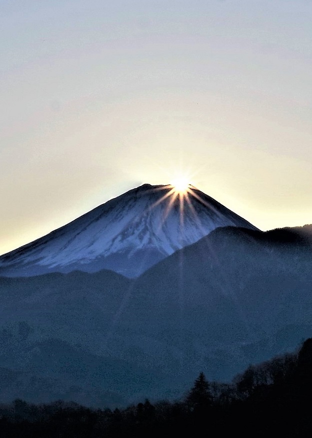 「霊峰富士山」 今朝撮りです 和み癒しのデジイチ散歩です