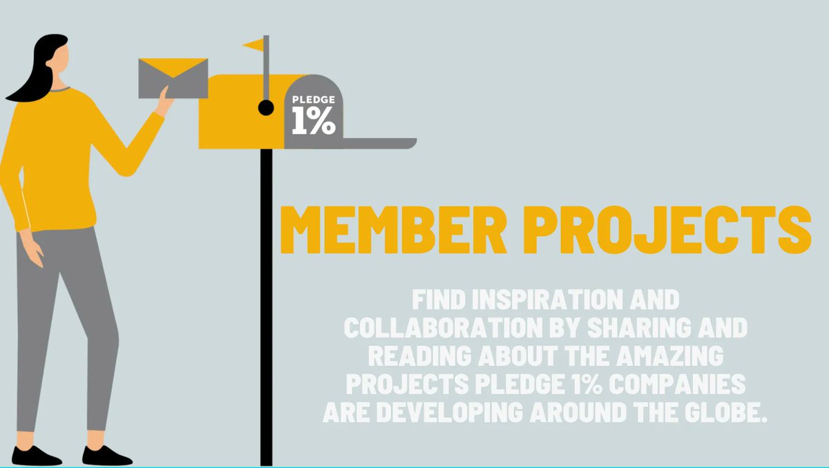 With 2021 social impact reports coming in, we’re curious - what were you most proud of last year? What are your pledge goals for 2022? Our Member Projects page is a space to share the lessons you’ve learned and the meaningful ways you’ve given: bit.ly/3GZNYzI