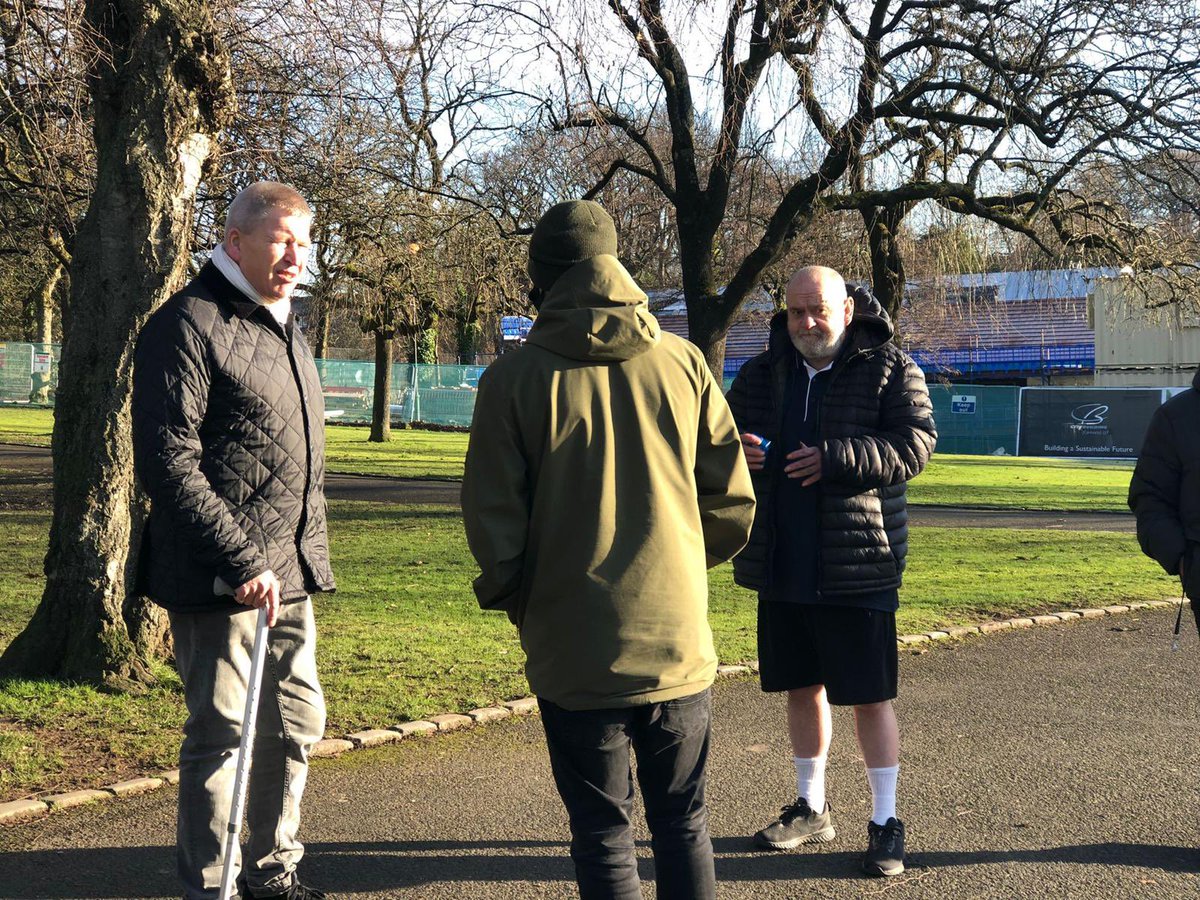 MOT4MEN's tweet image. Brilliant turnout this morning WALKING BACK TO HAPPINESS Group #Paths For All strolling and chatting around Tollcross park in fabulous weather for the time of year.