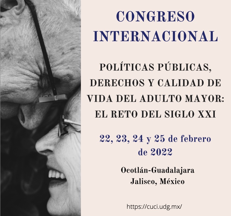 Red_Alec's tweet photo. 📢Congreso Internacional “Políticas Públicas, Derechos y Calidad de Vida del #AdultoMayor: el Reto del Siglo XXI" 🇲🇽22-23-24-25/02/2022 #México #Ocotlán #Guadalajara #Jalisco
👉Convocatoria : https://t.co/vBfHldSE17
@magdielgmg @udg_oficial @sylvestre_gay @Pierre_Merigaud https://t.co/Mzp0iCKcKZ
