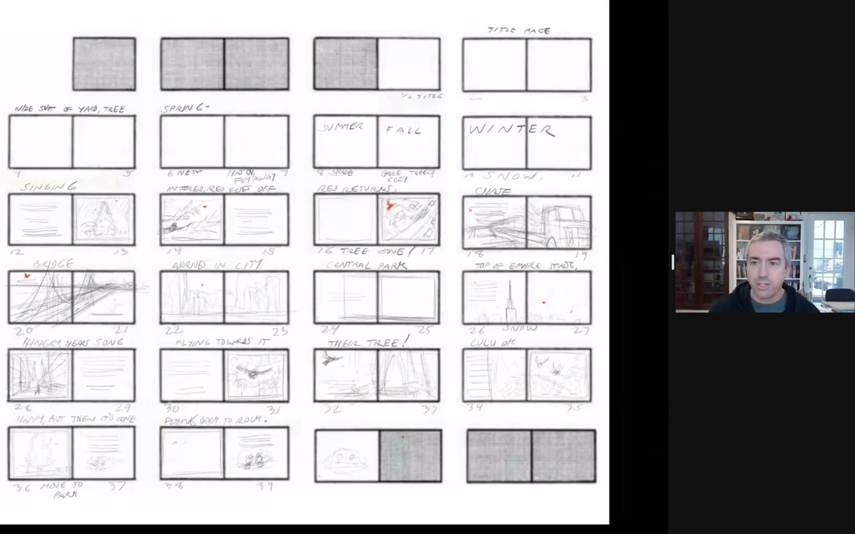 berwickacademy's tweet photo. New York Times bestselling author-illustrator Matt Tavares visited our Grade 12 English elective, Picture and Word, to share his insights on creating a book from scratch and talk about two new projects he's working on. Thank you @tavaresbooks for joining us! #UsefulKnowledge https://t.co/U5sO1fdBJP