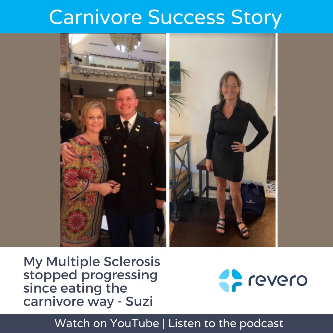 SBakerMD's tweet photo. Revero Success Story: Suzi W
Listen to MeatRx podcast or watch the full episode on YouTube: https://t.co/ytJfulkgMz
https://t.co/mKsLup5uhF
#Revero #ReveroHealth #MeatRx #ReveroCommunity #ReveroCoach #ReveroSuccess https://t.co/HYSmzSKZN5