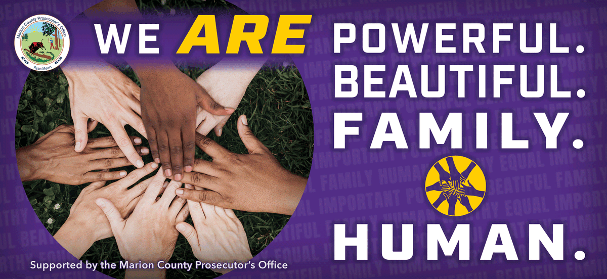 MCProsecutors's tweet photo. Today is the day! 

For months, our office has been working with four young adults in @VOICESCorp, and Raegan Outdoor Advertising to design and install violence prevention billboards across Indianapolis.

👀Keep an eye out for these on your drive around town. https://t.co/W59NzDPc1h