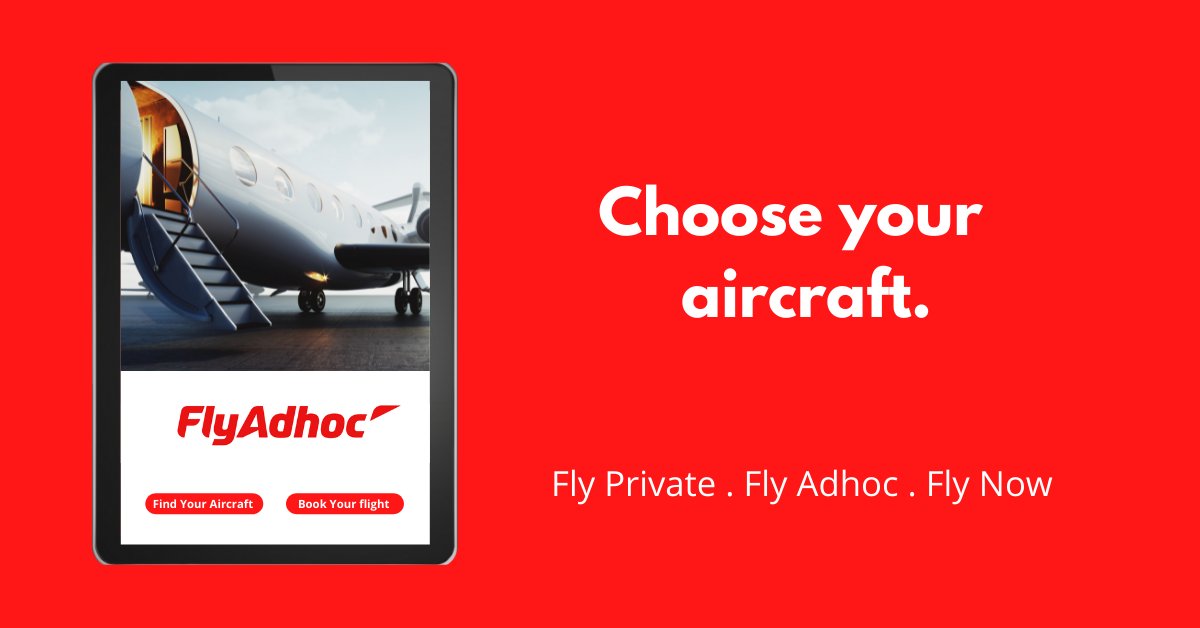 Flyadhoc's tweet photo. Choose from a range of single-engine, turboprop, small to large executive jets or even airliners; we have an aircraft for all your travel needs | https://t.co/v6337u8aqp
#flyadhoc #flyprivate #flynow #aircraftcharterbookingservice https://t.co/OSCd83wjWS