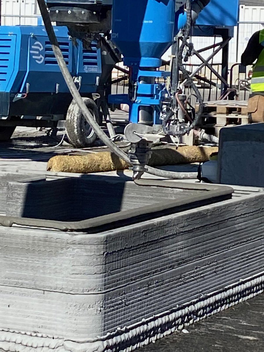AppliedTesting's tweet image. We watched the COBOD 3D construction printer in action: cobod.com/world-of-concr…
@COBOD_Worldwide
#WOC2022 #WorldofConcrete #WorldOfConcrete2022