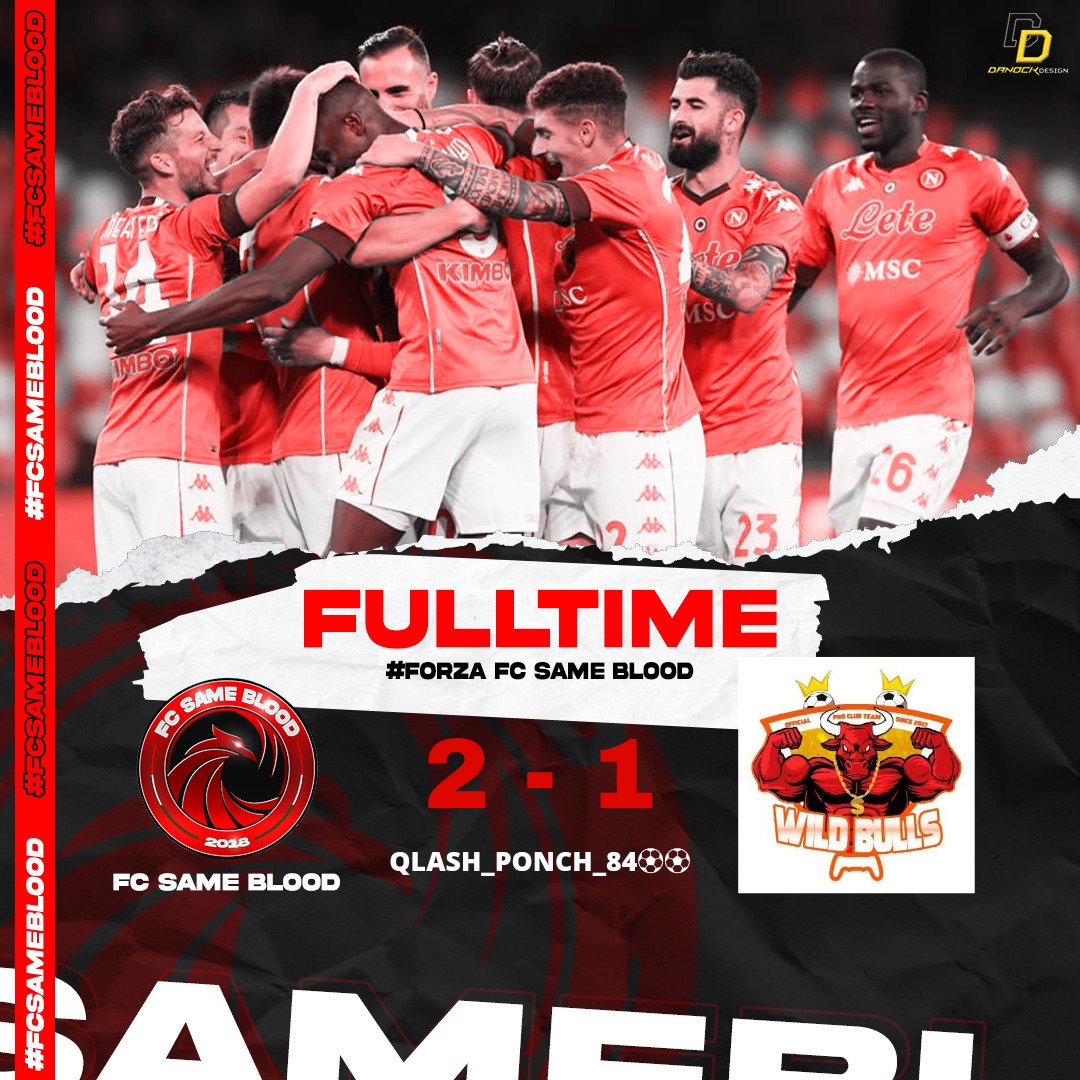 MATCHREPORT

<a href="/VPLItaly/">VPL Italy 🇮🇹</a> 4°Giornata (ritorno)
🆚 <a href="/WildBulls_/">WILD BULLS</a>
⚽ <a href="/Ponciarello/">Ponch_84</a>(2)
📐 <a href="/Guidovic_97/">Guidovic_97</a>
👑 <a href="/Ponciarello/">Ponch_84</a>
GG agli avversari 👏
#AdelanteSiempre🇮🇹🇻🇪⚫🔴🦅