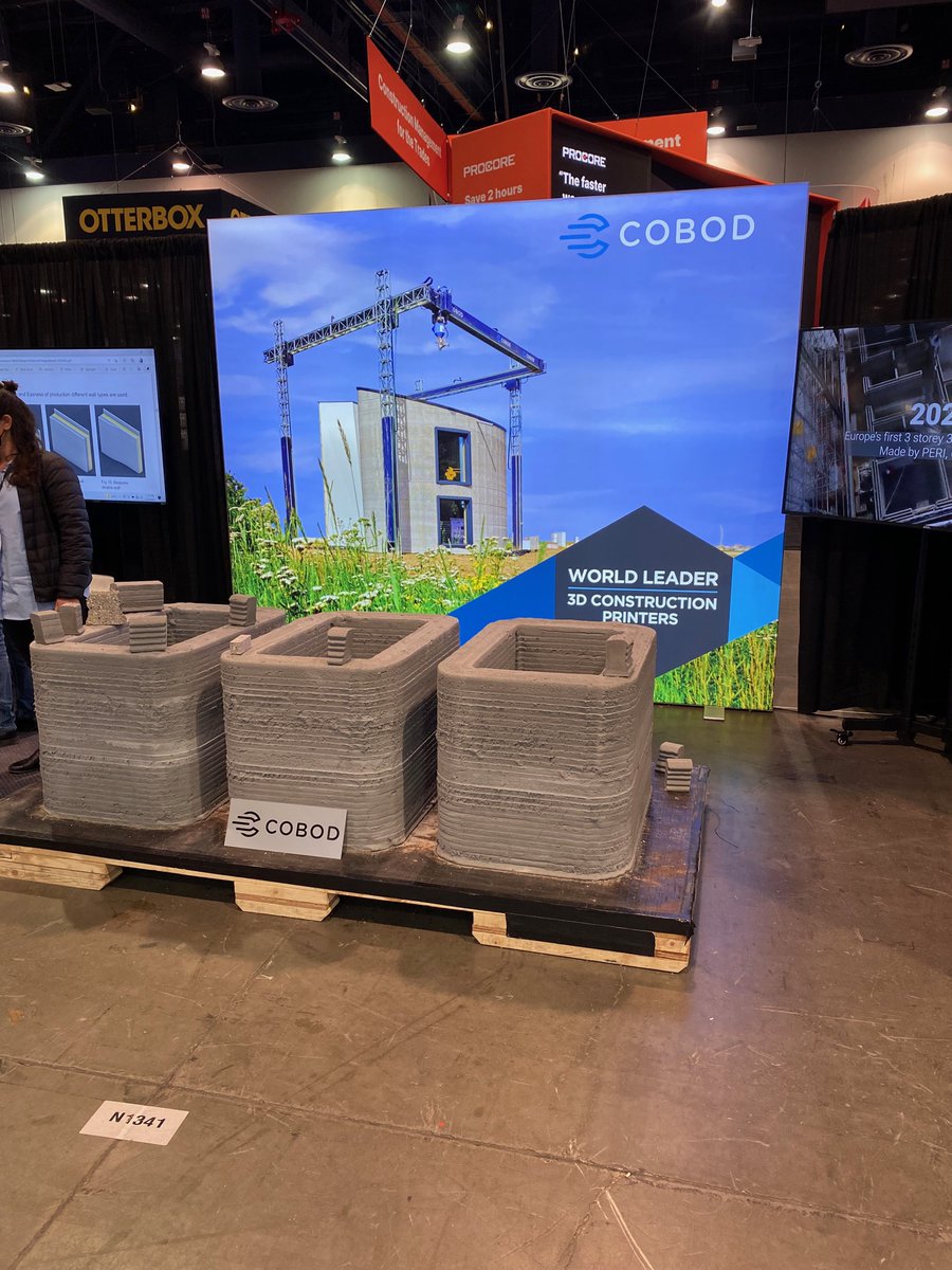 AppliedTesting's tweet image. We watched the COBOD 3D construction printer in action: cobod.com/world-of-concr…
@COBOD_Worldwide
#WOC2022 #WorldofConcrete #WorldOfConcrete2022