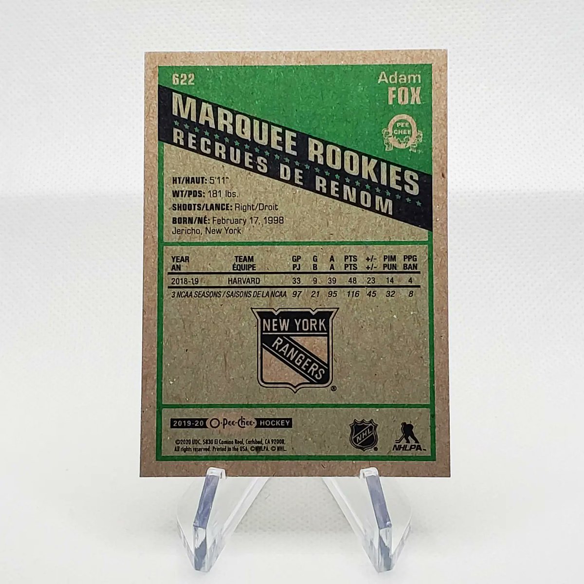 OTB_Breaks's tweet photo. 🦊
2019-20 #upperdeck 
@foxyclean  rc
#NewYorkRangers 
#whodoyoucollect https://t.co/M2PawqofHp