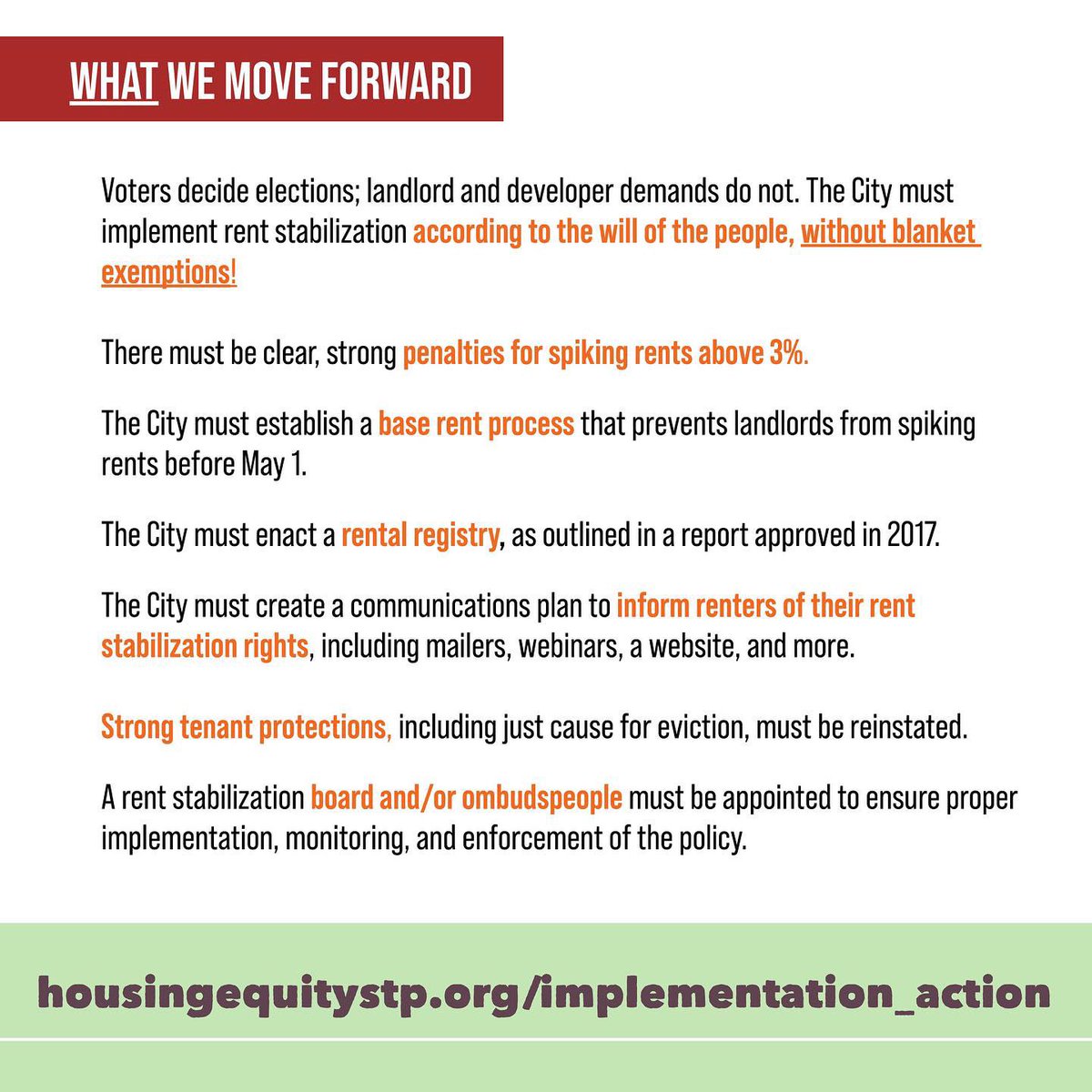 Strong implementation for rent stabilization 🏡 tweet media