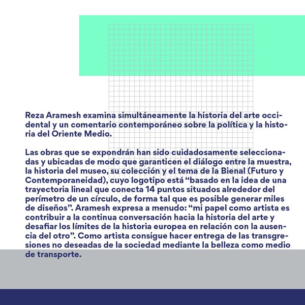 BienalHabana's tweet photo. Queremos que nos acompañen mañana, a la inauguración de la muestra 'Ruptura, una y mil veces' del artista iraní Reza Aramesh en el Museo Nacional de Artes Decorativas #14bienaldelahabana🙂 
📌 21 de enero 4:00 pm
#artecontemporaneo  #museonacionaldeartesdecorativas #escultura https://t.co/wfygf8J9xC