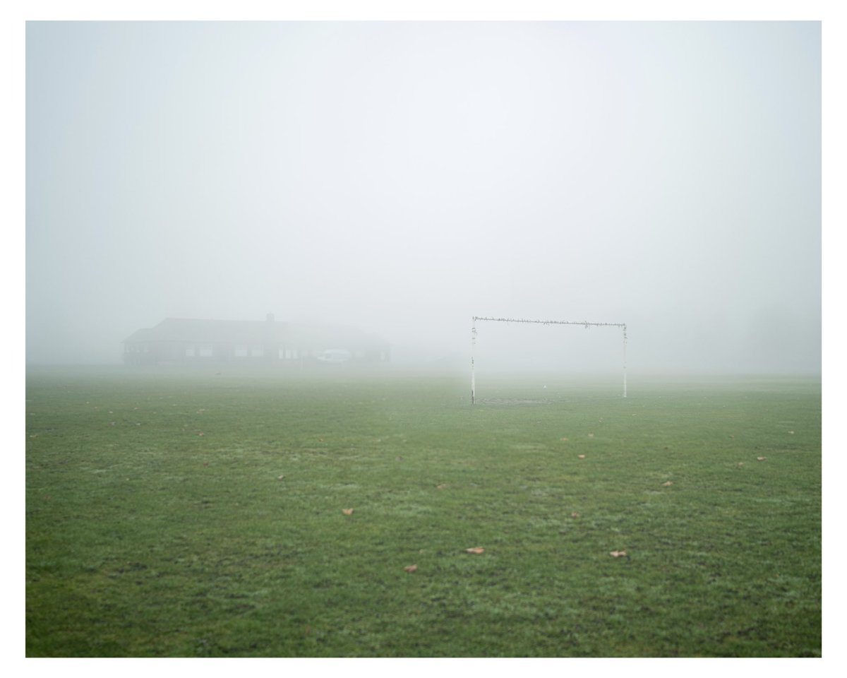 stevegphotog's tweet photo. An #urbangoal from recent wanderings in foggy #nottingham https://t.co/5UddfhLJ2g