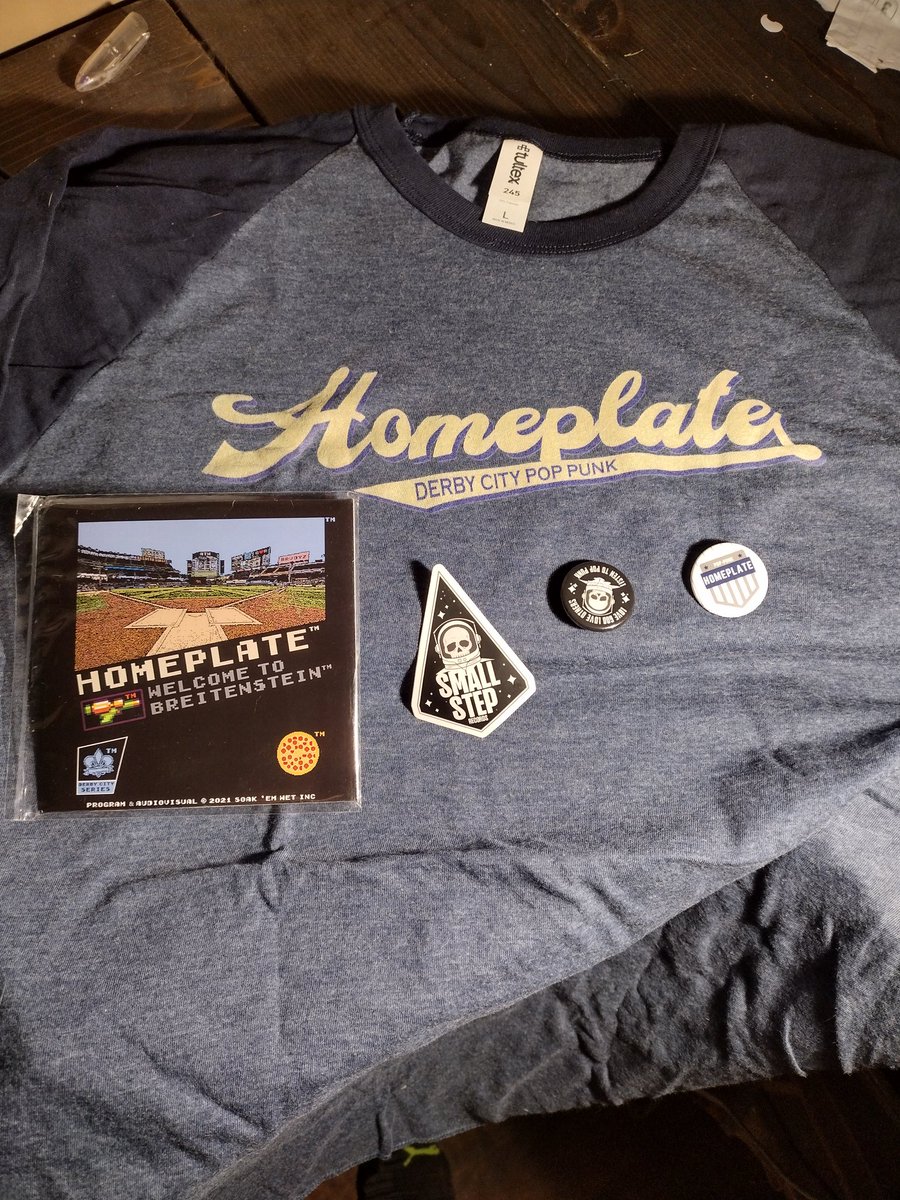 It has arrived!!!! Y'all need to check out <a href="/Homeplate_Band/">Homeplate</a> and <a href="/SmallStepRecs/">SmallStepRecords</a> TODAY!