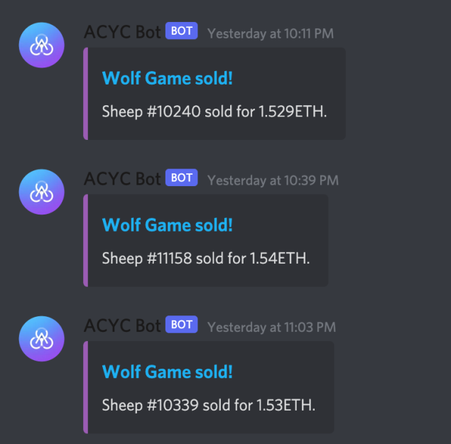 ACYCapital's tweet photo. While most project have been in the red the last 48 hours🔻

$ACYC holders continues to make PROFIT💰📈
We are flipping #NFTs for +600% gains🚀

Our diverse allocations are suited for maximum profit in ALL market conditions💪

Simply hold $ACYC &amp; reflect😎
#DeFi #WolfGame #Crypto https://t.co/gYT6qiOqTH