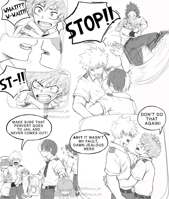 (Part 2/2) jealous Deku 😆 