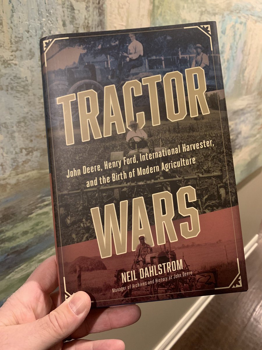DaveHerrell's tweet photo. Looking forward to reading this book by .@Neil_dahlstrom. Great national buzz on it. Neilβs an incredible storyteller and a solid Quad Citizen. @VisitQuadCities @JohnDeere @enjoyillinois @Travel_Iowa #TractorWars https://t.co/d6iZQfXpZY