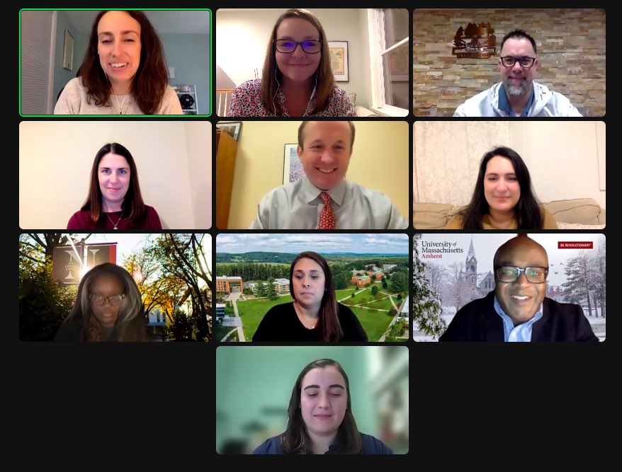 guidance02052's tweet photo. Thank you to our college colleagues for joining us tonight! #medfieldhs #CollegeAdmissions #mhsclassof2023 @Northeastern @Tulane @WestfieldState @BostonCollege @UMassAmherst https://t.co/IM9oIU6P5F