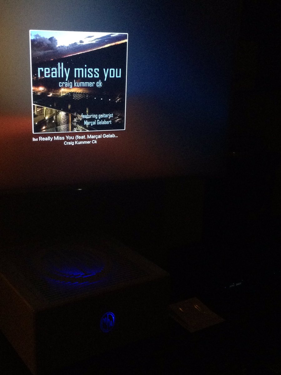 #NowPlaying  Really Miss you"………. Indeed , I am listening to my <a href="/iTunes/">iTunes</a> that I did with
<a href="/MarcalGelabert/">Marçal Gelabert</a>   The lead guitar at the end of the song is so very cool…. Big hugs my friend.  😎 Someday I hope we will meet! Barcelona? Chicago?  
Who knows what path life will present