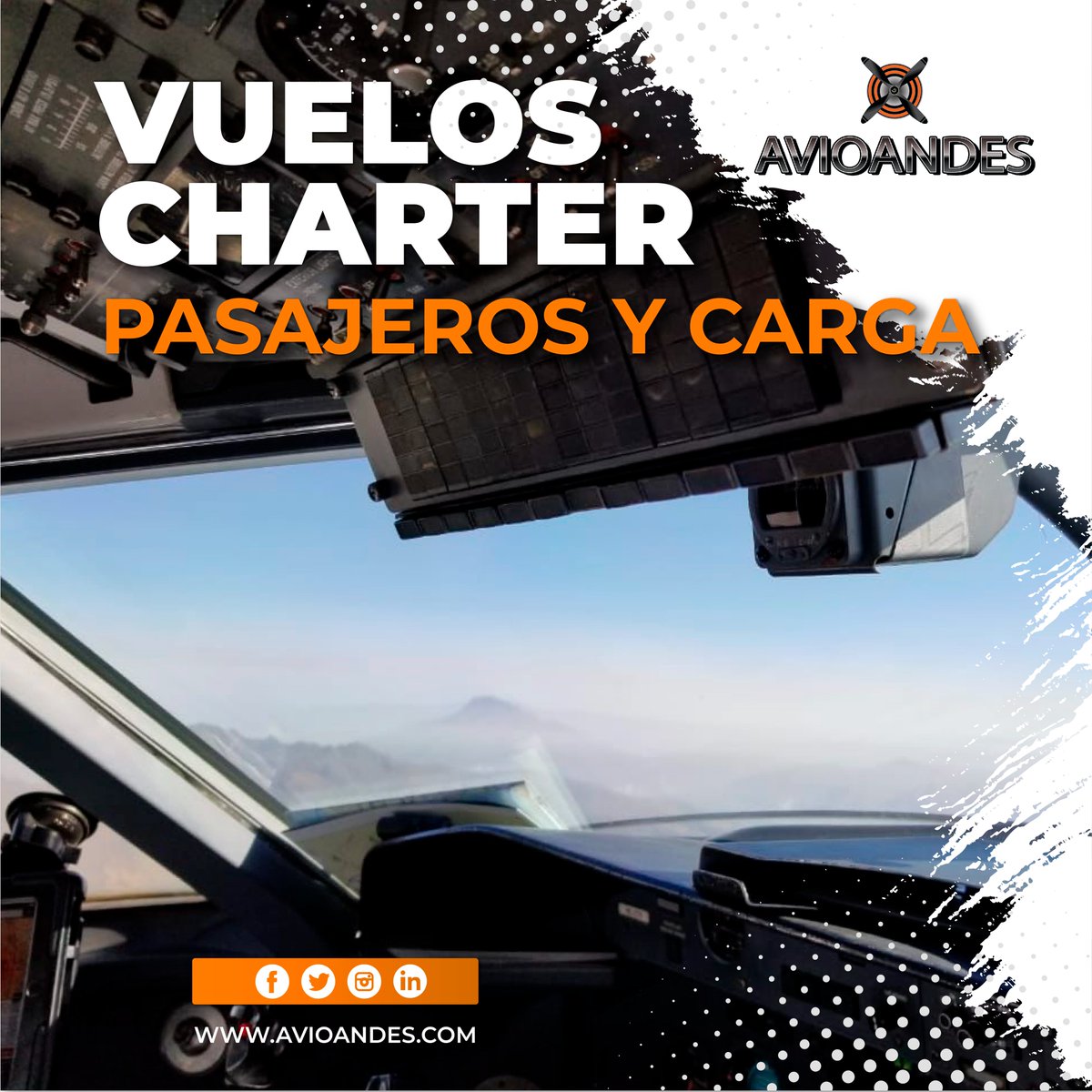Vuela con nosotros!! ✈️✈️
Tenemos la seguridad y confianza que garantizará tus proyectos.
Apoyando a los sectores productivos de nuestro país. 👷👷‍♀️ ⚒
Somo una aerolínea 💯% ecuatoriana 🇪🇨 de la cual estamos muy orgullosos.
#mineriaecuador #vueloscharter #aviacionecuador