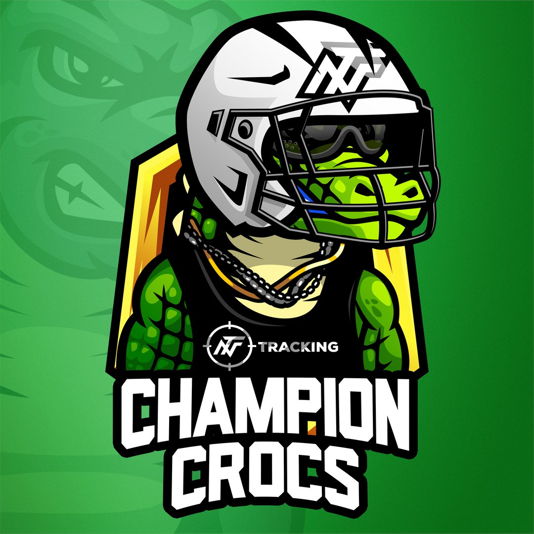 TD001_'s tweet photo. Can anyone match the Champion Crocs? Through to Round 3 of both the Beta Tournament and the Aussie Open Tournament! #Champion @NFTeams_ https://t.co/3CVXUXP9Ok