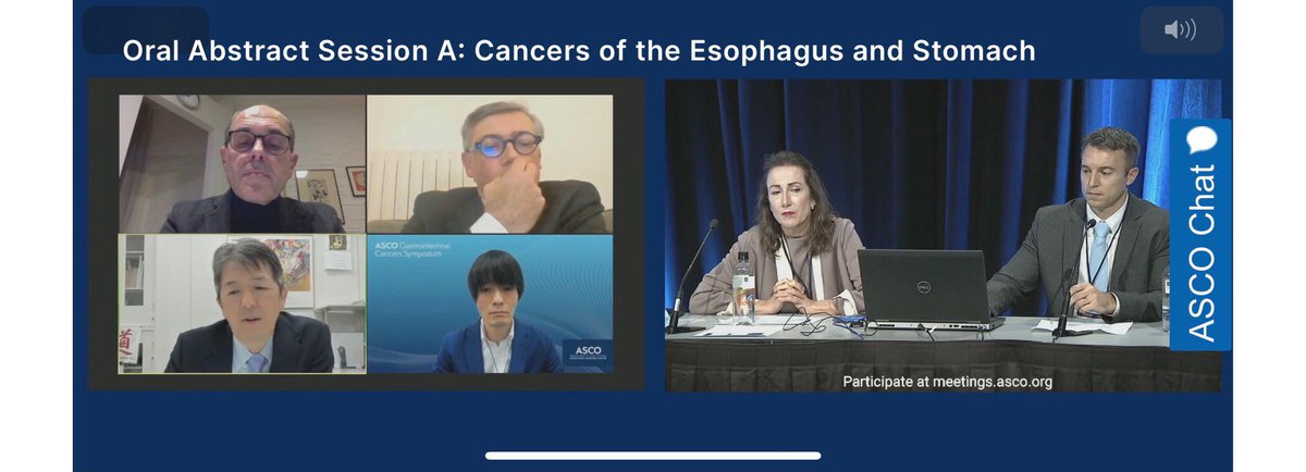 Joseph Chao (@joechaomd) on Twitter photo Great job <a href="/MBMarshallMD/">M. Blair Marshall,MD</a> <a href="/KlempnerSam/">Sam Klempner</a> on moderating the hybrid session for #GI22 #esophagus #stomachcancer oral abstracts. Excellent discussions <a href="/KoheiShitara/">Kohei shitara</a> et al. Great job <a href="/MBMarshallMD/">M. Blair Marshall,MD</a> <a href="/KlempnerSam/">Sam Klempner</a> on moderating the hybrid session for #GI22 #esophagus #stomachcancer oral abstracts. Excellent discussions <a href="/KoheiShitara/">Kohei shitara</a> et al.