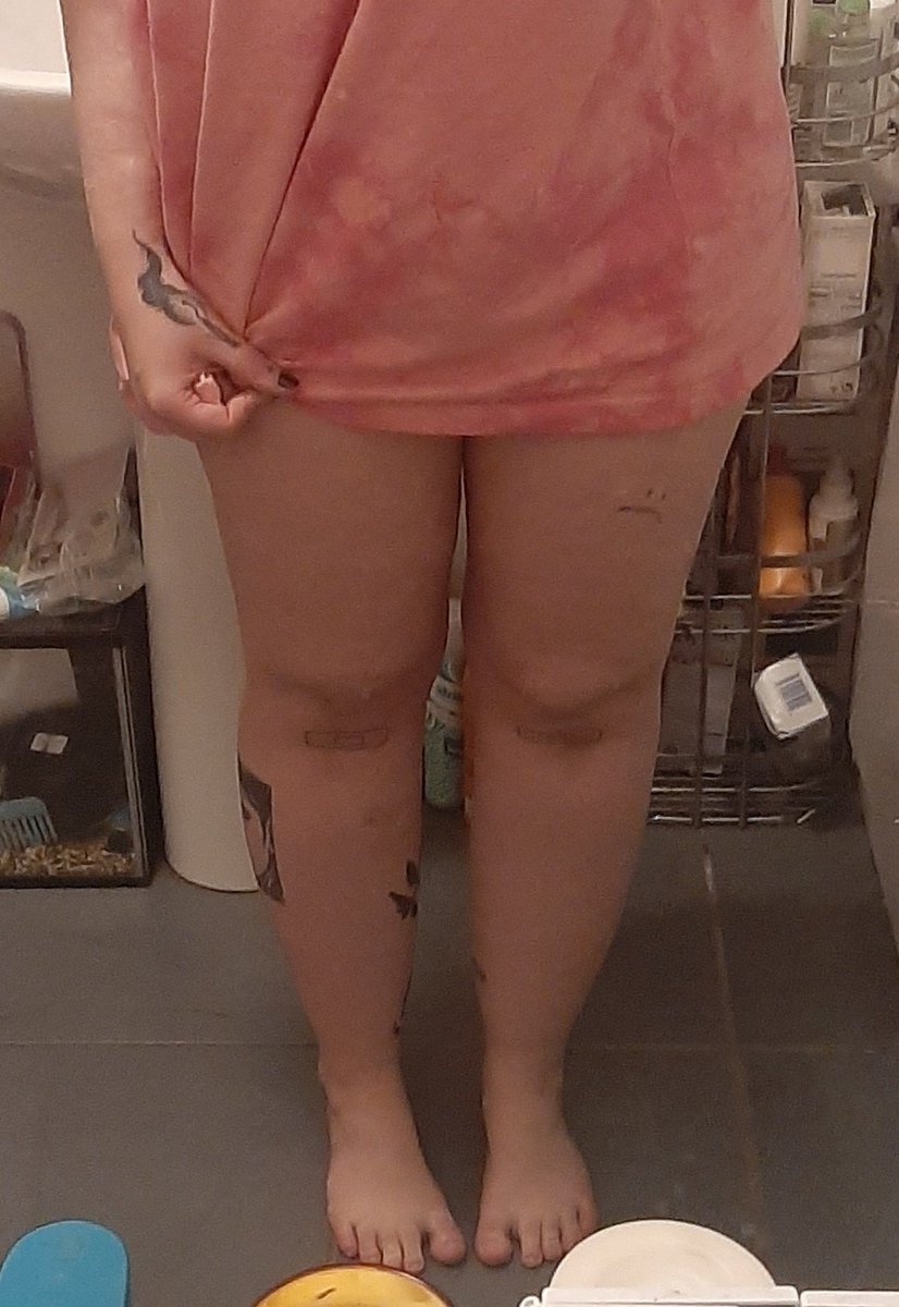 puddingpuke's tweet image. over 6kg apart and no visible difference looool 🤪🔫