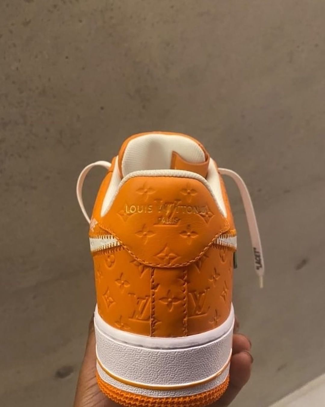 JustFreshKicks on X: Closer Look at the Louis Vuitton x Nike Air