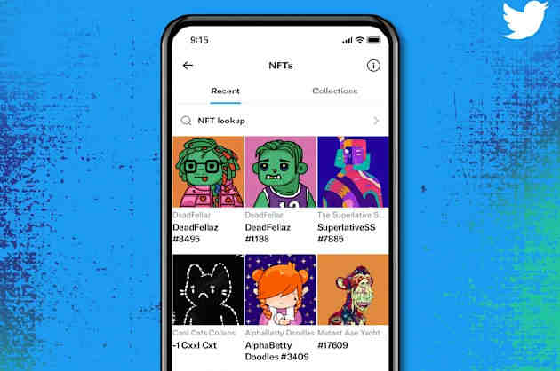 DT情报组：推特在iOS端上线NFT头像功能
据推特旗下高级订阅服务Twitter Blue官推消息，目前该服务已正式上线iOS端NFT头像功能

订阅用户可以连接MetaMask等钱包将个人所拥有的NFT设置为头像，NFT头像会以特殊的六边形呈现，点击即可呈现该NFT的相关细节信息，例如，NFT 名称、创建者、持有者等等。 https://t.co/4d4clUUGMM