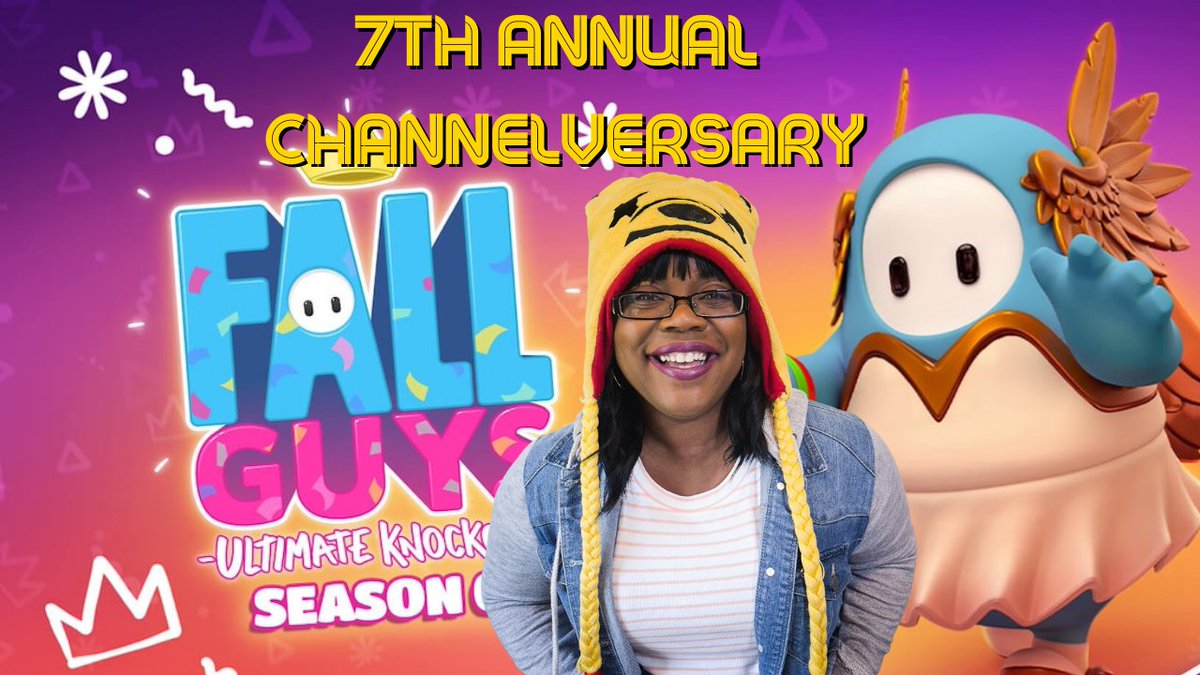 AyChristene's tweet photo. CHANNELVERSARY!!!!! | Fall Guys w/ Friends & Fans https://t.co/Zy0oILoz4v @EG0BLACK @xHeyCharliex @_Jazzyguns @KiwiOnTheSticks @GeekSensei
#aychristene #aychristenegames #channelversary @FallGuysGame https://t.co/fvhf8SXRAS