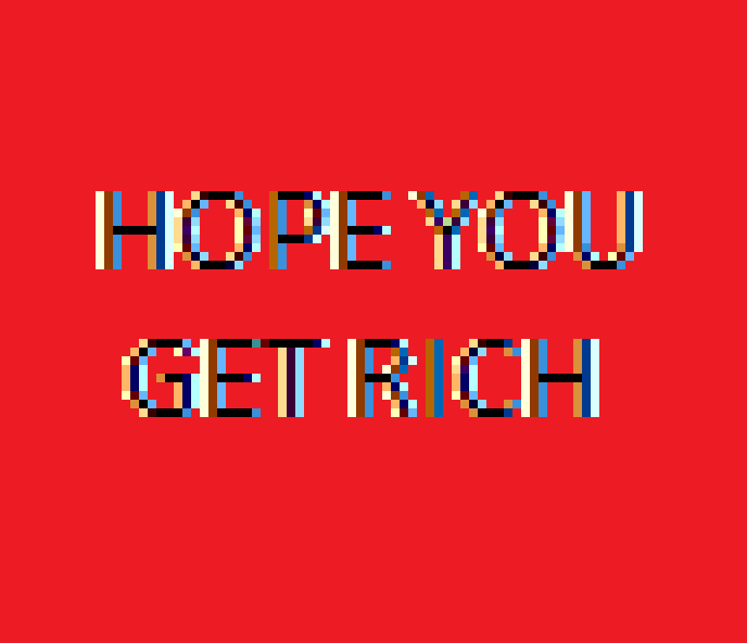 nfthiddengem's tweet photo. HOPE YOU GET RICH! - Chinese new year is coming ;)
https://t.co/nNeNlVebsd https://t.co/pgIZZPG4bd