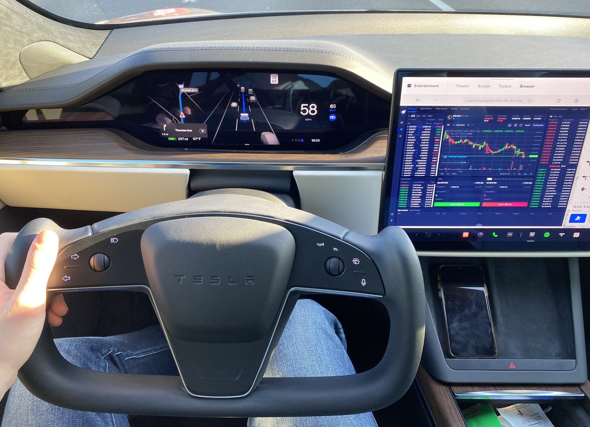 Trading $EPIC #LikeABoss
#Tesla can’t mine #EpicCash but can facilitate a trade.
The free market has blessed us with discounted $EPIC 
Place your bids before this #private #crypto goes beyond its all time high. Or how they say it #ToTheMoon!
#btc pair available on #ViteX 
<a href="/Tesla/">Tesla</a>