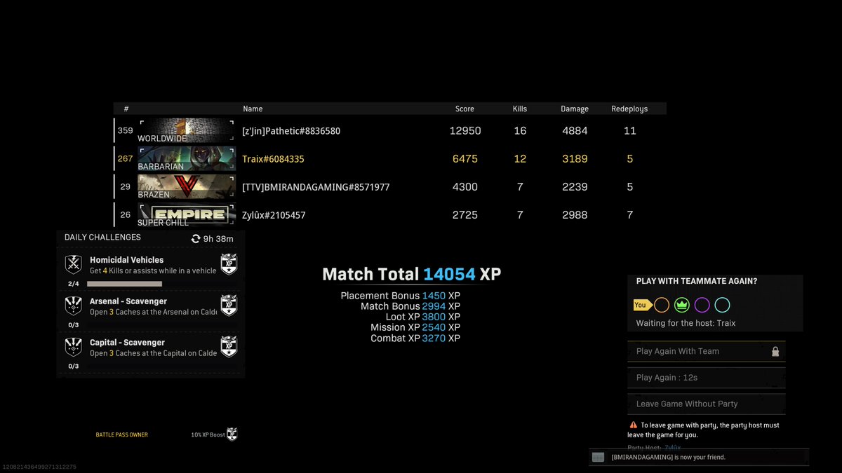 Traaix's tweet photo. First game with @zJinPathetic https://t.co/Rnx47D3LPJ