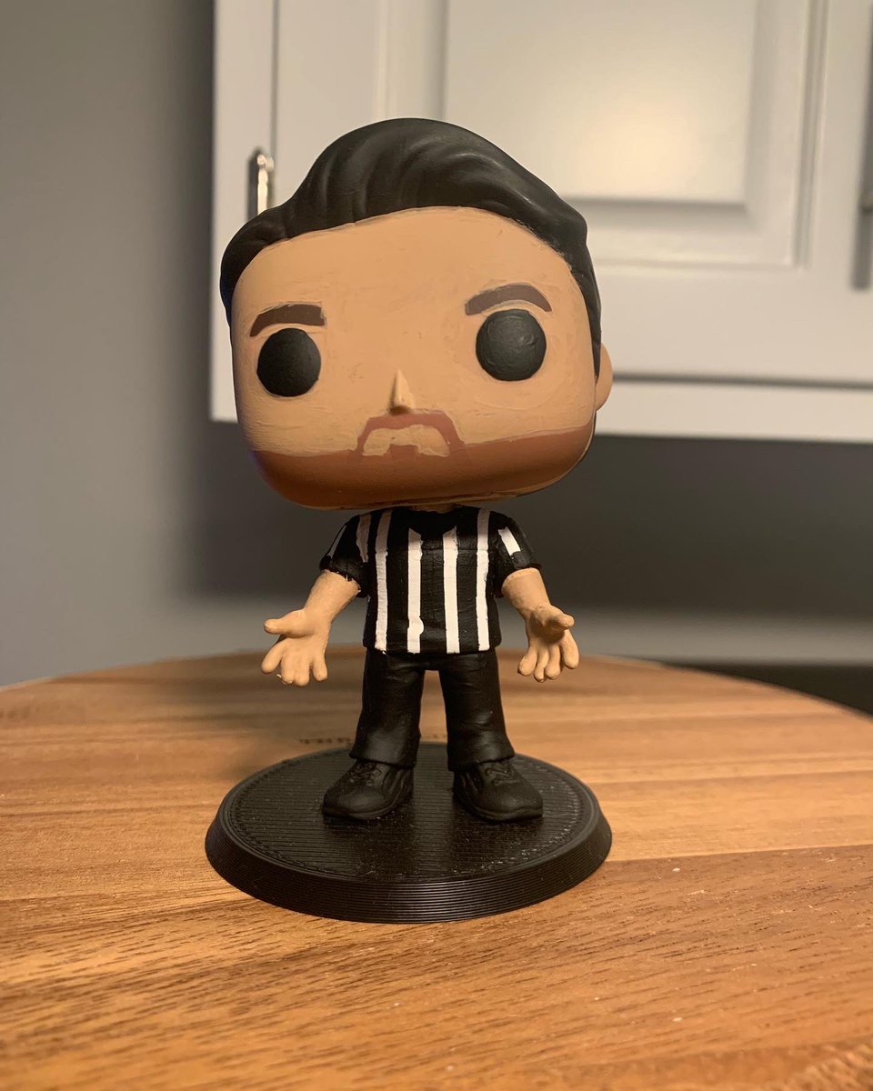 MikyMambo's tweet photo. So for X-Mas as a surprise I got my wife the El Ref funko pop… and without me knowing, as a surprise as well, she got me the El Ref bobble head😅 love ya hun♥️
#ElRef #ElRef123 #FunkoPop #BobbleHead #Wrestling https://t.co/dIS4JXhhwz