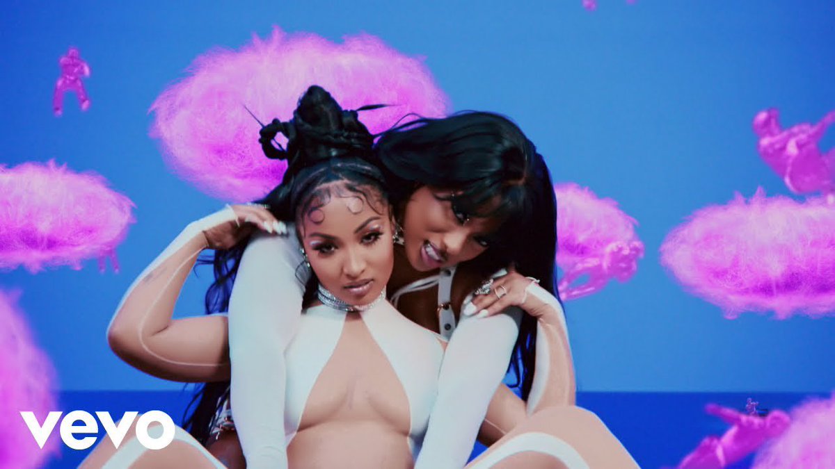 stallionaccess's tweet photo. Official thumbnail for Shenseea &amp; Megan Thee Stallion’s “Lick” music video.

Out tonight at 12am EST. https://t.co/Nh2ONpEesK