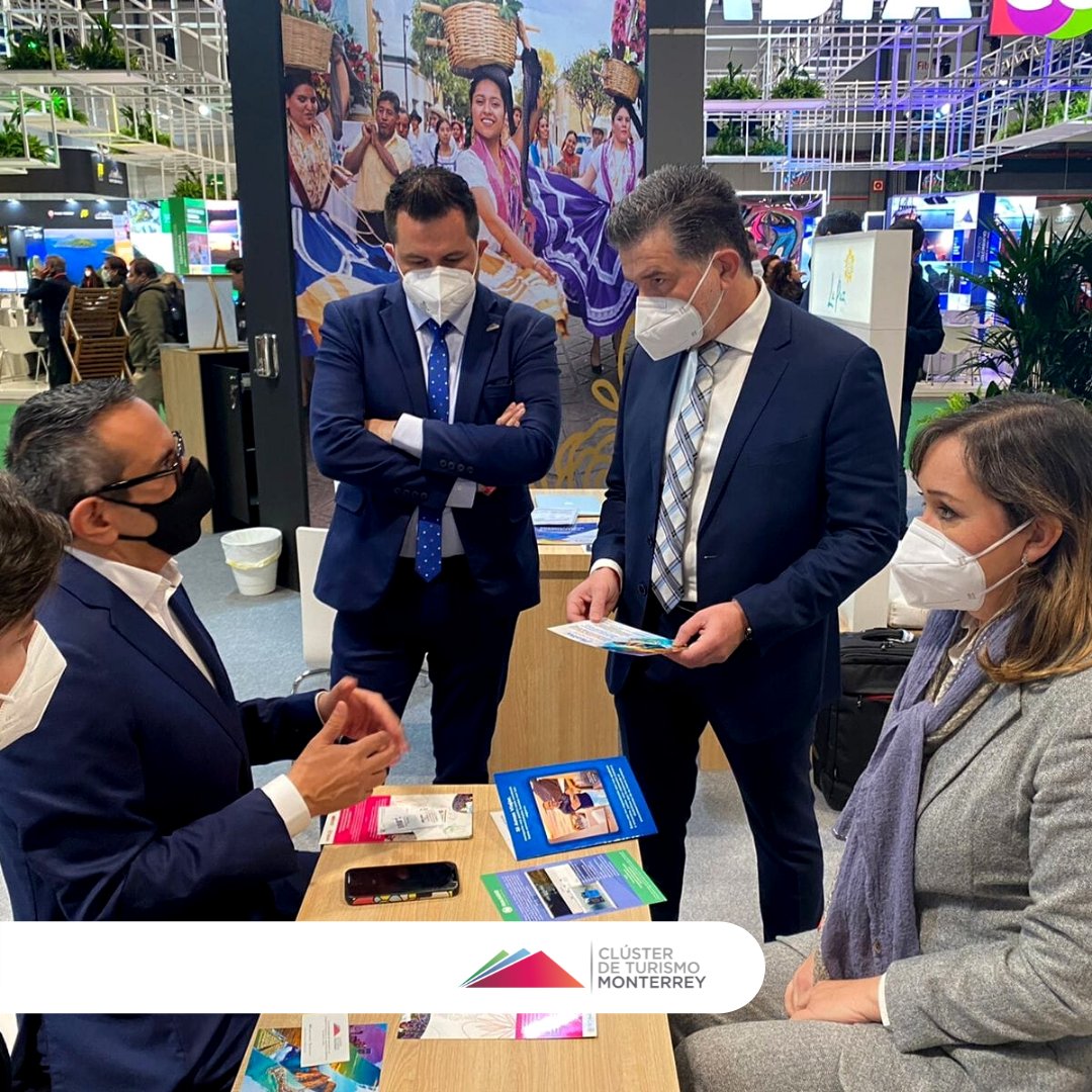 ✨ Presentes en <a href="/fitur_madrid/">FITUR</a> 2021 ✨
<a href="/MauMagdaleno/">Mauricio McDaleno</a>, Director del Clúster acompaña a 
<a href="/NuevoLeonTravel/">NuevoLeón.Travel</a> y <a href="/OCVMonterrey/">OCV Monterrey</a> como representantes de nuestro #destino dentro del Pabellón de México en el evento más importante para la Industria Turística celebrado del 19 al 23 de enero. 🇪🇸