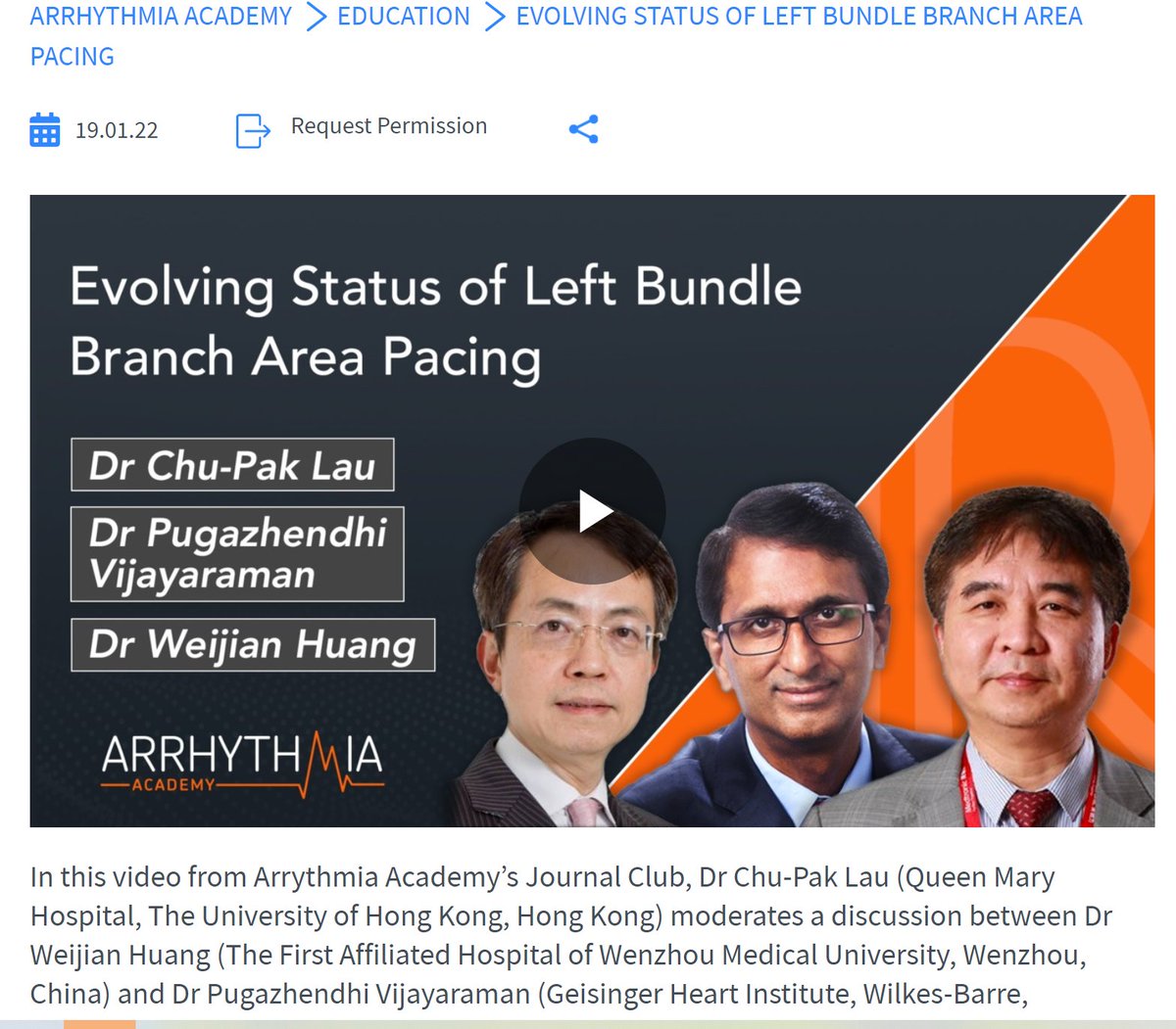 Weijian Huang (@mdhuang) on Twitter photo We are very happy to share the link to the video:
arrhythmiaacademy.com/education/evol…
<a href="/xyc1982/">Xueying Chen, MD, PhD, FHRS</a> <a href="/RChung_EP/">Roy Chung</a> <a href="/curilakarol/">curilakarol</a> @gopi_gdanda1 @ We are very happy to share the link to the video:
arrhythmiaacademy.com/education/evol…
<a href="/xyc1982/">Xueying Chen, MD, PhD, FHRS</a> <a href="/RChung_EP/">Roy Chung</a> <a href="/curilakarol/">curilakarol</a> @gopi_gdanda1 @