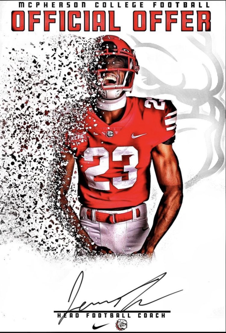 Blessed to receive my first offer from McPherson College @Coach_EKnight <a href="/d_hatcher80/">Coach Hatcher</a> <a href="/CoachDEllis1914/">Coach Dom Ellis M.Ed.</a>