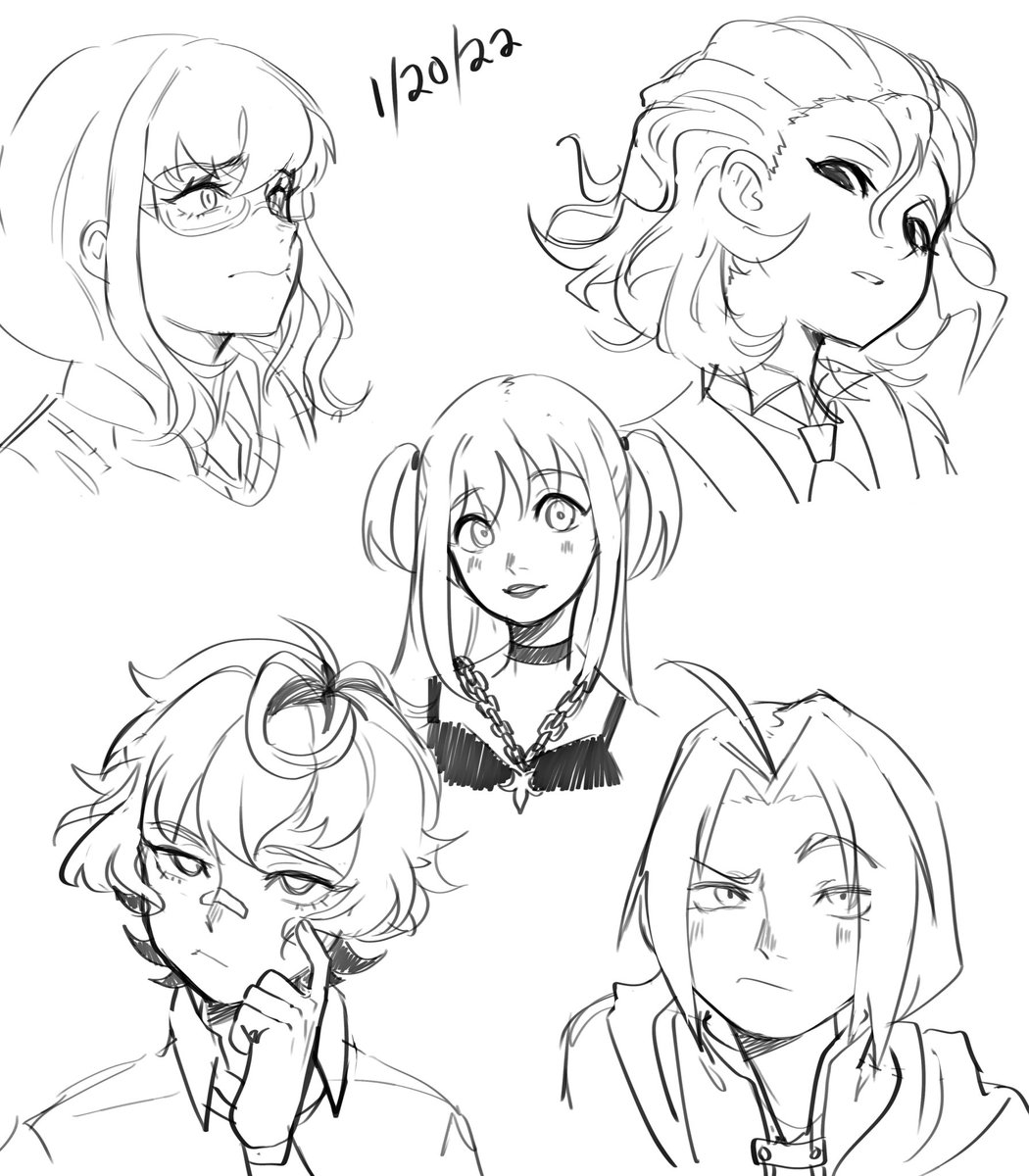 Warm-up busts 