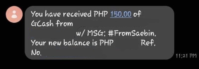 niqueioe's tweet photo. 💌 #FromSaebin

hello po! ^____^ thank you so much po for the giveaway! already received the prize from @saebinKshopPH__ <3 https://t.co/rDIDwsEQOA