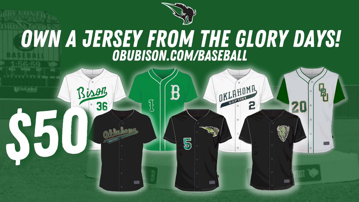 Own a jersey from the glory days!
🔗 obubison.com/news/2022/1/14…