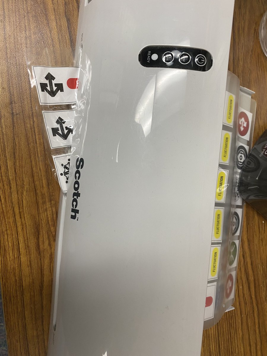bks559's tweet photo. Anyone have an idea of why my laminator jams like this. 😡 #teachertwitter https://t.co/KEgReluzDg