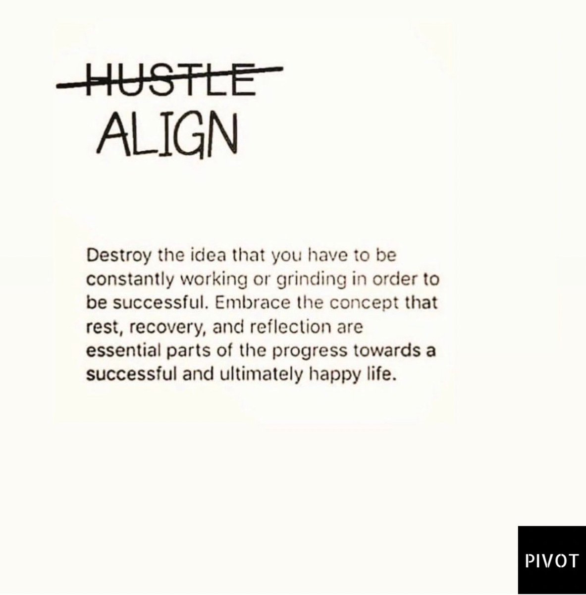 WatchesByPivot's tweet photo. Before you come for us hear us out. We’re not saying not to hustle, we’re saying listen to your mind and body. Take some time to ensure you’re aligned.

Rest, recover, reassess, game plan, execute. Stay ready so you don’t have to get ready.

https://t.co/hwANUaZWjy #AdaptToChange https://t.co/nSpPJayniJ