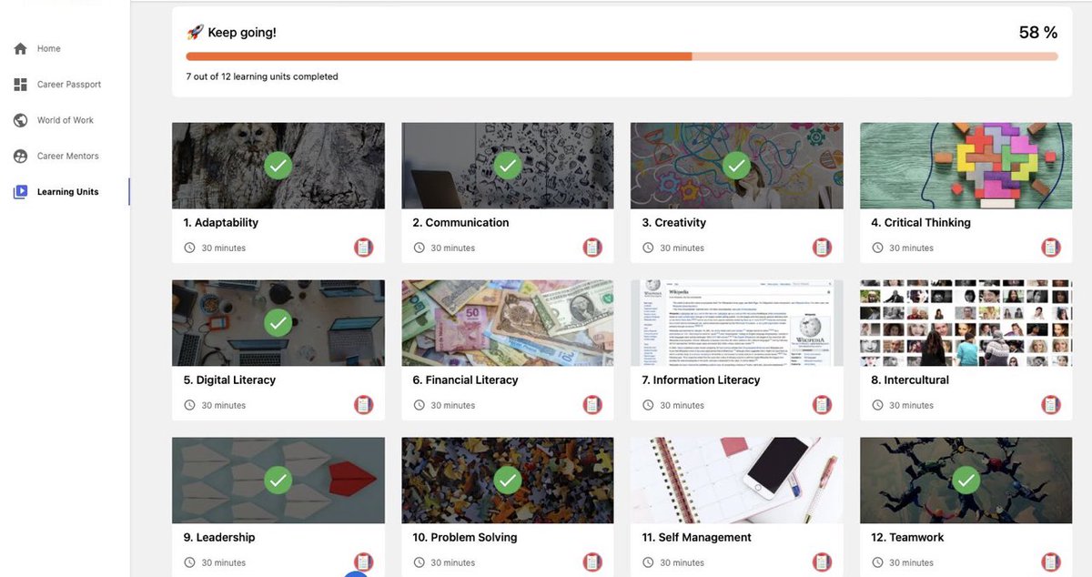 How do you get job-ready for today's workforce?🤷🏻‍♀️🤷🏾

Start building in-demand #industry #skills for the job you want - online, anytime! 💻

The #FutureAmp platform features 200+ hours of expert short courses to help 1000’s of young people build skills.

▶️ futureamp.co