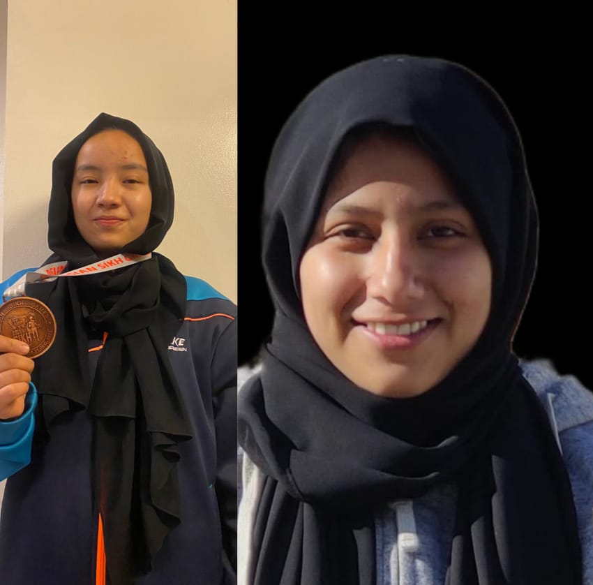 CEC @LAHDC_K <a href="/FerozKhan_Kgl/">Feroz Ahmed Khan</a> congratulates Shahnaz Parveen, Farzana Batool for shining in #AsianSikhGames2021
Lauded the role of Ladakh Taekwondo Association for providing better platform to young &amp; energetic players to excel in <a href="/OlympicKhel/">Olympic Khel</a> Games like #Taekwondo
<a href="/santoshsukhdeve/">Santosh Sukhadeve</a>