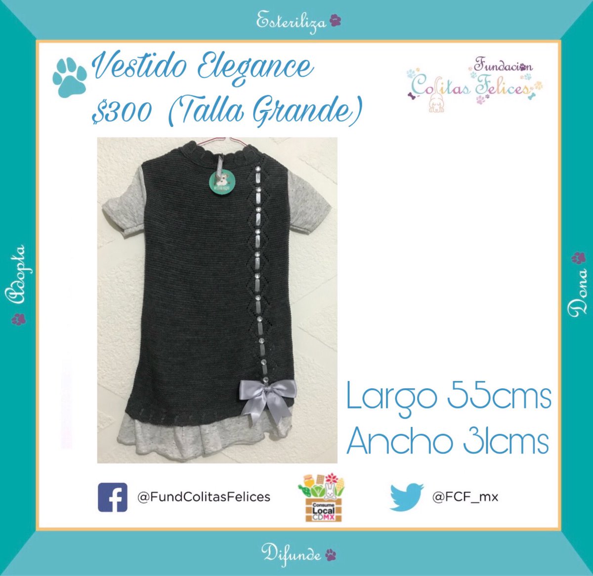 FCF_mx's tweet photo. Y porque los pellitos grandes tmb tienen frío les dejamos acá los modelos que tenemos disponibles para pellitos talla grande! 🐕 https://t.co/iTPh9iPToW