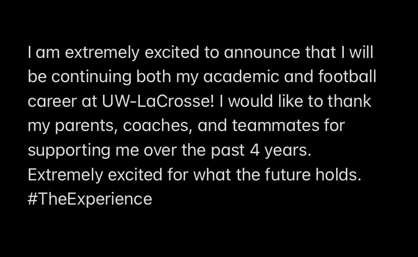 MichaelStack22's tweet image. @UWLCoachJanus @seanmparker55 @CoachBWhitehead @Coach_CharlieVN @AndrewMcGlenn  @UWLEagleFB