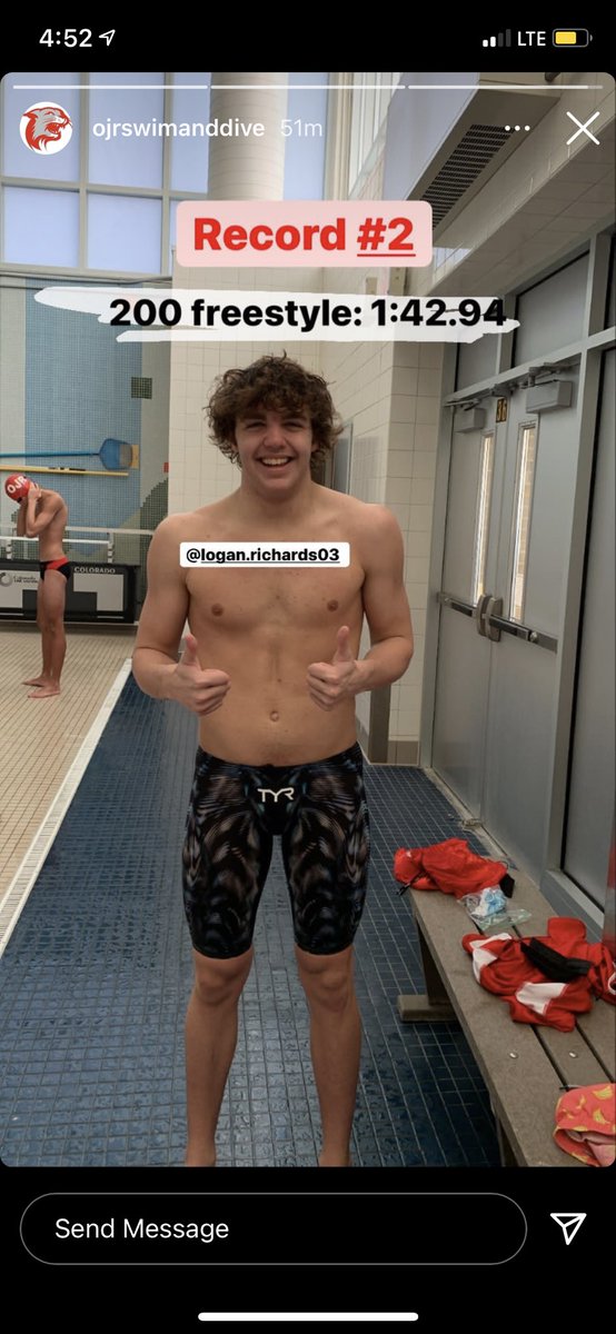 Set my third record this week in the 200 Free with a 1:42.94
<a href="/PaPrepLive/">PA Prep Live</a> <a href="/AthleticsOjr/">OJRAthletics</a> <a href="/PASwimming/">PASwimming.com</a> <a href="/ojrswimdive/">OJRswimdive</a> <a href="/PacTenSports/">Pac 10 Sports</a>