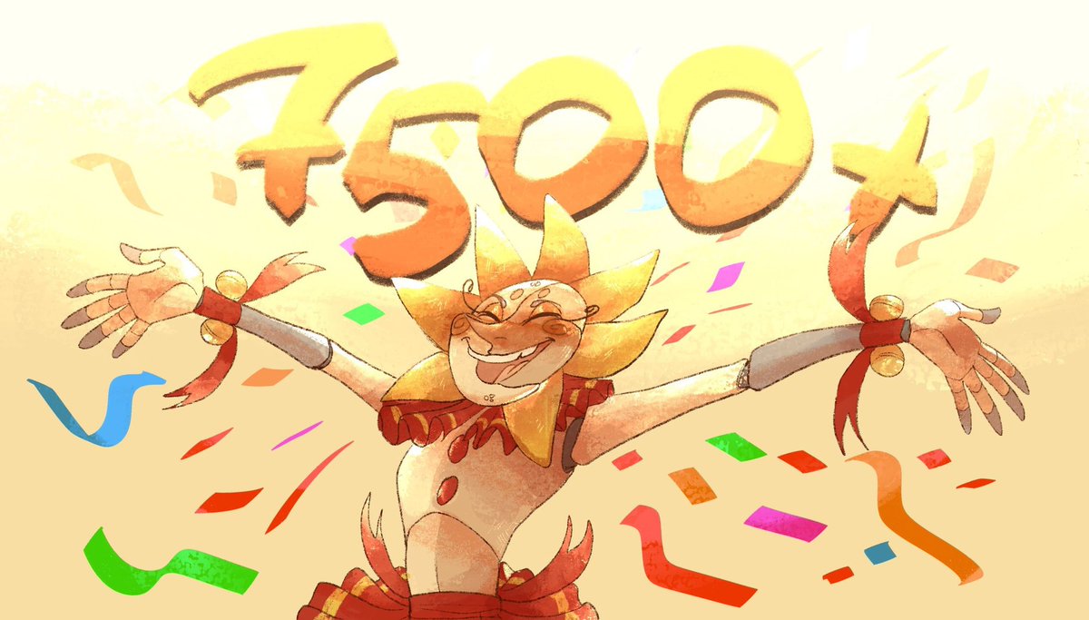 WOOOOOOO YOU GUYS SO FAST I'M- 
THANK YOU JUST KNOW I LOVE YOU ALL😭