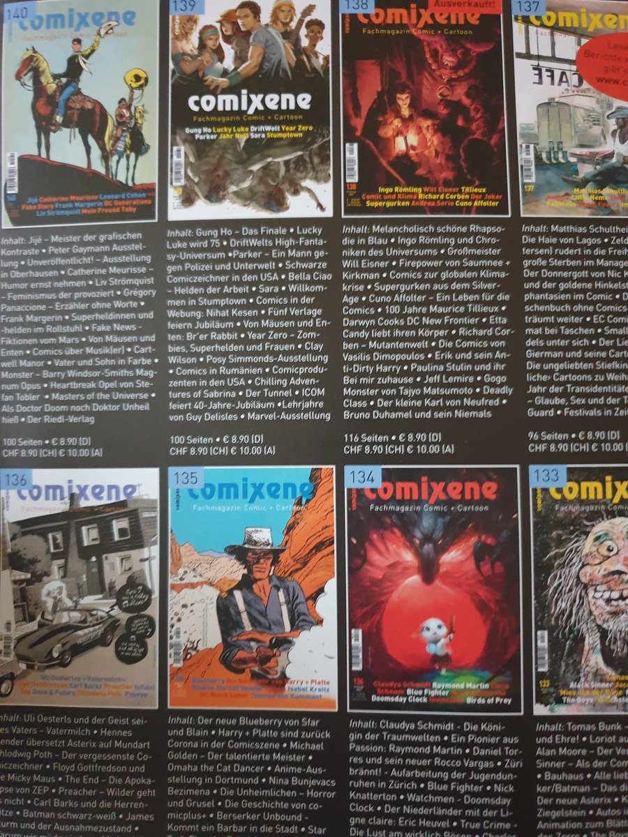 NewRheinberger's tweet photo. Hat sich die #Comixene je bei @ComicsHydra bedankt? Die einzige Ausgabe die ausverkauft ist, ist Nr. 138 mit der spannenden Pressemitteilung zu #HydraComics. Die "Selbstgerechten" werden jedoch nicht verstehen warum es so ist, andere lesen währenddessen gut #Comics: #Hamsterland. https://t.co/5epiBqFMRC