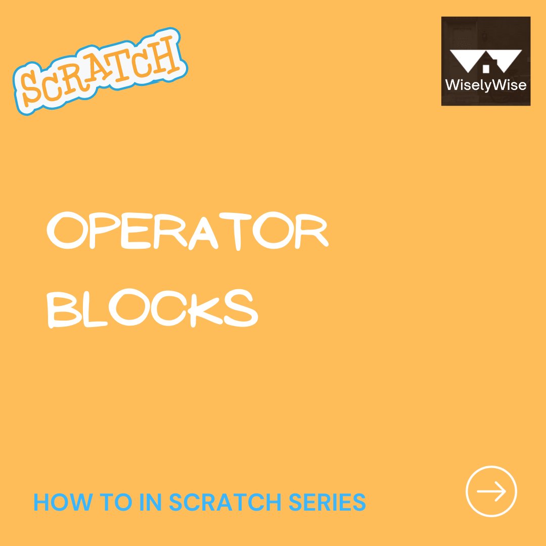 WiselyWiseTweet's tweet photo. How to in Scratch | #38 | Operator blocks | WiselyWise
Find the solution - https://t.co/jTTZrretn8
#WiselyWise #ArtificialIntelligence #Elearning #Coding #Codingforkids #scratch #scratch2 #kidscoding https://t.co/4z6WM6pddn